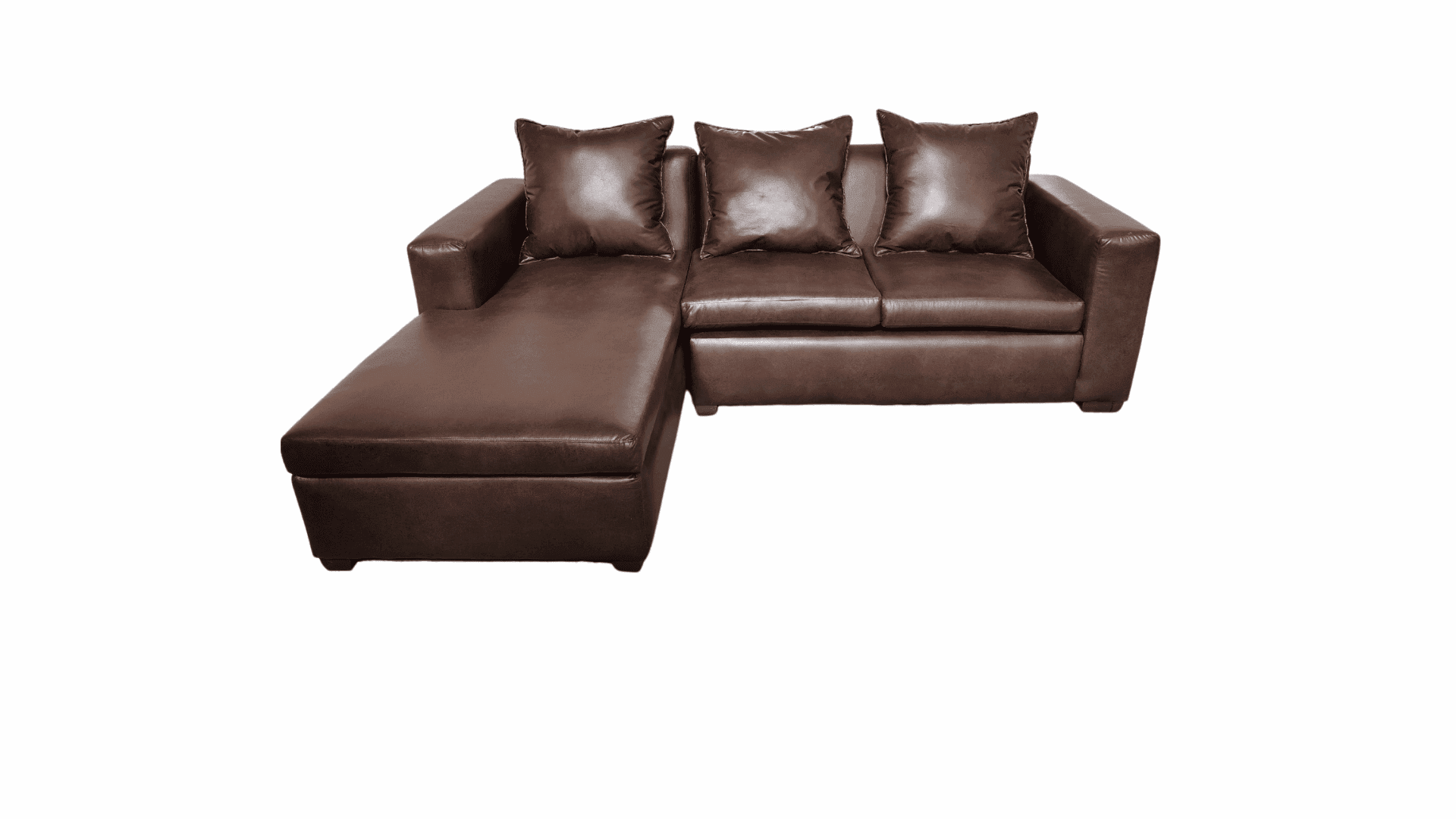 Big L Shape Couch (Loose Pillows Seating) - Premium L Shape couch loose pillows from Techra Bed Factory- couch loose pillows - Just R 5999! Shop now at Techra Bed Factory 