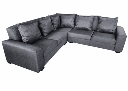 Corner Shape Couch - Loose pillows - Premium Corner Shape couch from Techra Bed Factory - Corner shape couch loose pillows - Just R 6999! Shop now at Techra Bed Factory 