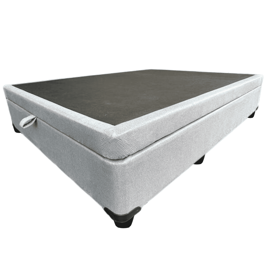 Bed base with Storage - The Storage Base - Premium Storage Base from Techra Bed Factory, STORAGE BASE LIGHT GREY CLOSED- Storage Base - Just R 2339.10! Shop now at Techra Bed Factory 